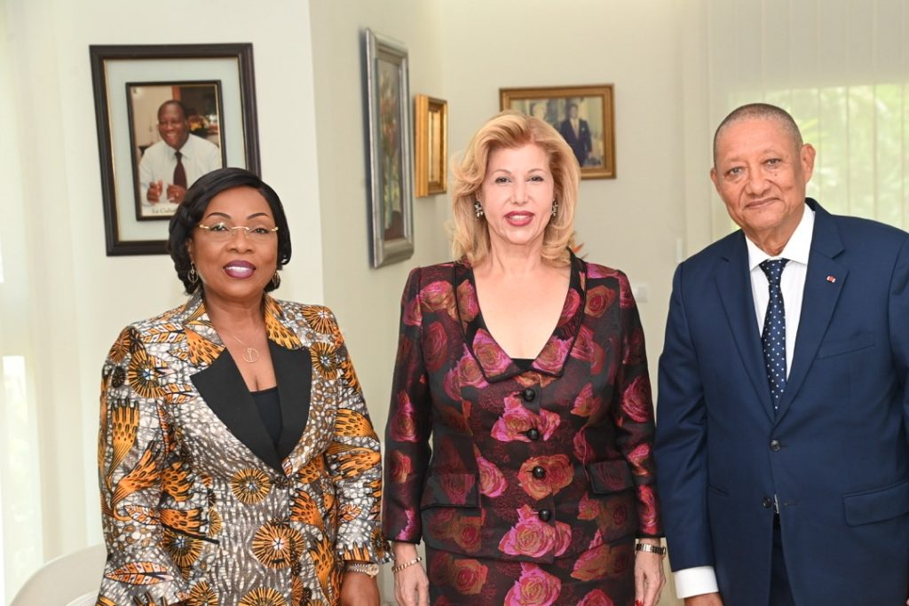Audience avec la Première Dame de Côte d’Ivoire
