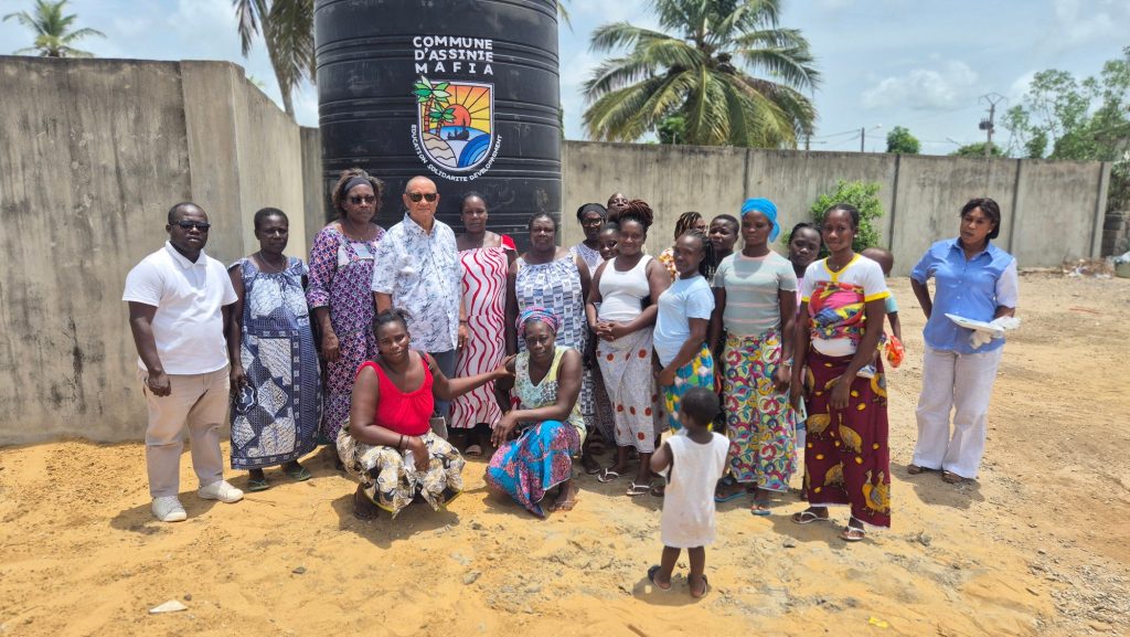 Le Maire inaugure des réservoirs d&rsquo;eau