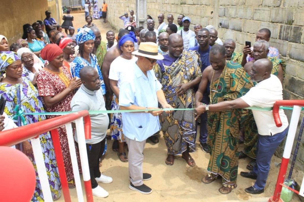 Inauguration de la nouvelle passerelle